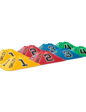 Cônes D´entraînement Reactive Agility Yellow / Red / Blue / Green One Size unisex - SKLZ - FashionsVida