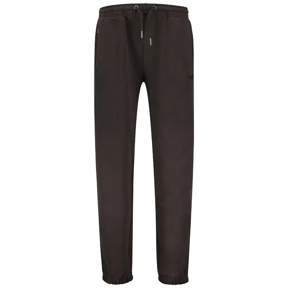 Pantaloni Sportivi Essential Logo Cuff Bison Black M - Superdry - FashionsVida