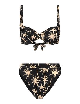 Shiwi Bikini 'DAISY' beige / negro