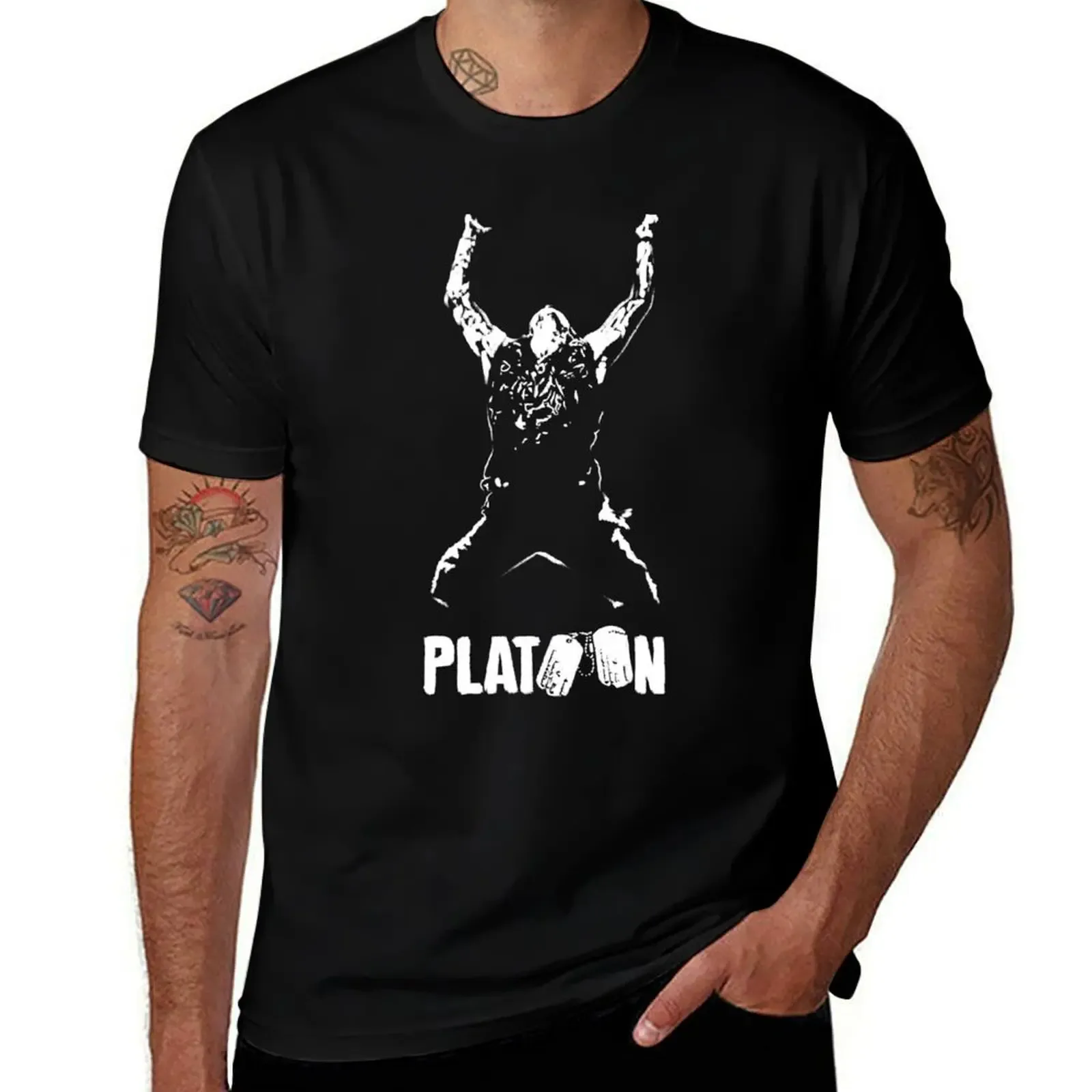 Platoon T-Shirt oversized graphic tee plus sizes t shirts for men pack - Aliexpress - FashionsVida