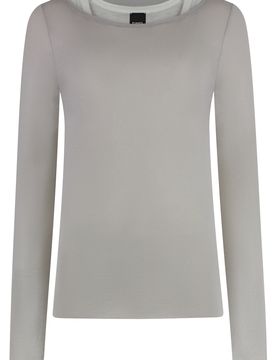 Long Sleeve T-Shirt with Layered Look