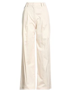 Pantalones Mujer Beige 36 Mujer