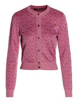 Versace Cardigan la greca La Greca