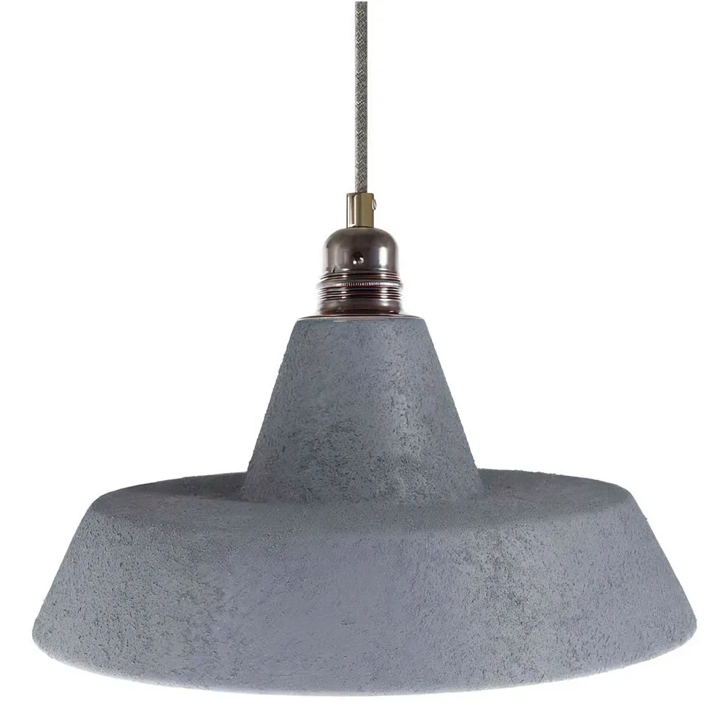 Cables Lampe Suspendue Industrial Ceramic Cement / White One Size - Creative - FashionsVida
