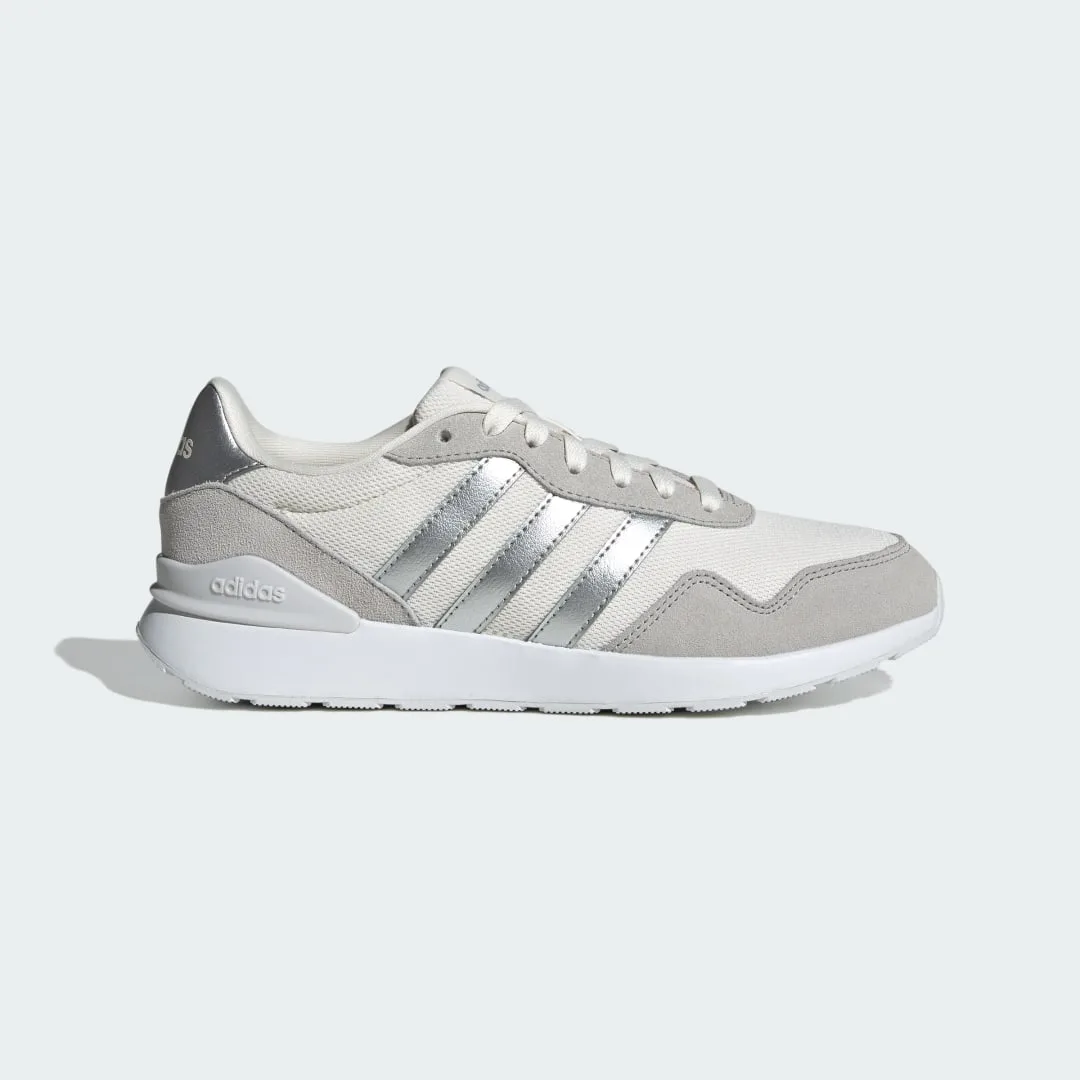 Scarpe Run 60s 4.0 40 Chalk White / Silver Metallic / Grey Two - Adidas - FashionsVida
