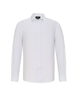 Antioch Camisa azul / blanco