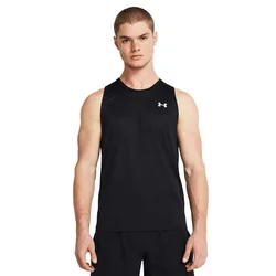 T-shirt Sans Manches Tech Black / White XL
