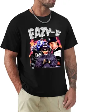 Eazy E Vintage Bootleg T-Shirt Heavy Duty Casual Work Tee - Aliexpress - FashionsVida