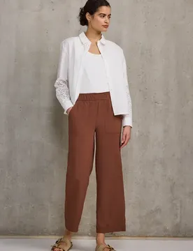 Street One Viskose-Culotte female Braun