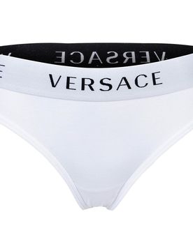 VERSACE Braga negro / blanco