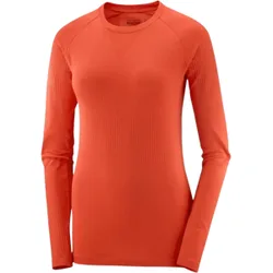 SENSE LS TEE DAMEN Damen Rot S