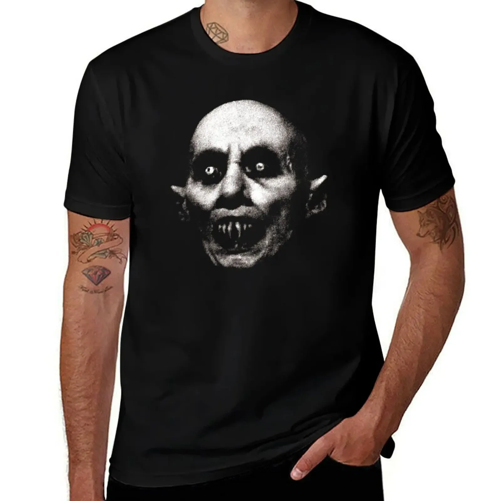 The Vampire Nosferatu T-Shirt Basic Lightweight Short Sleeve Tee - Aliexpress - FashionsVida
