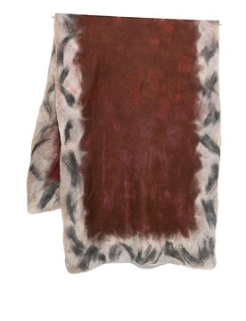 Sciarpa In Cashmere E Seta