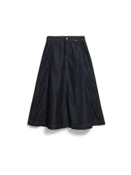 Midirock dunkelblau XS damen