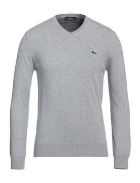 Pullover Hombre Gris perla 3XL Hombre