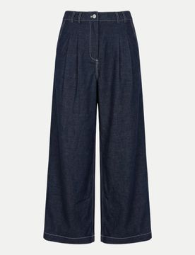 Wide-Leg Jeans Nora Blau 40