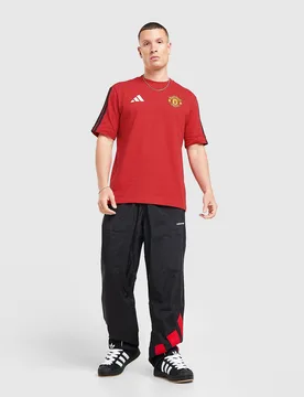 Mens Manchester United FC DNA T-Shirt - Rosso, rosso rosso Uomo taglia M - Adidas - FashionsVida