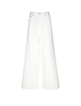 Jeans Wide Leg MARGOTT weiss 27/L30 damen