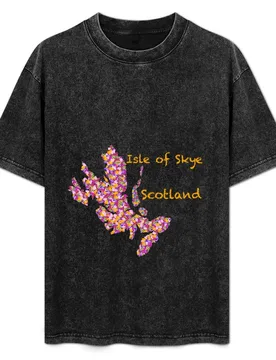 A Floral Isle of Skye T-Shirt Summer Holiday Casual Tee - Aliexpress - FashionsVida