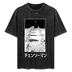 CSM DARKNESS DEVIL T-Shirt Casual Loose Short Sleeve Tee for Men
