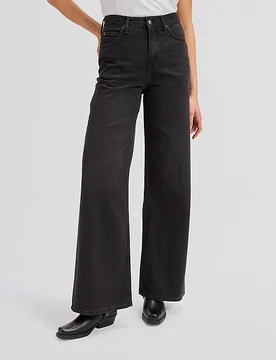 Stella Wide Leg Jean Dark Memory Größe 28x31 female - Lee - FashionsVida
