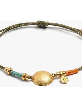 Pulsera de cordón con abalorios decorativos - Parfois - FashionsVida