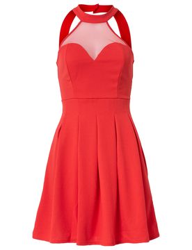 WAL G. Vestido 'BERNICE' rojo