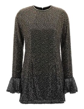 MiniVestito Ls con perline