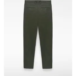 Pantalón chino de hombre de algodón regular fit con bolsillos italianos