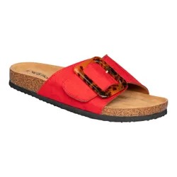 Klett-Pantolette „Miriam“ rot 42 Damen