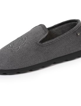 Chaussons charentaises Blason Gris gris chiné 45