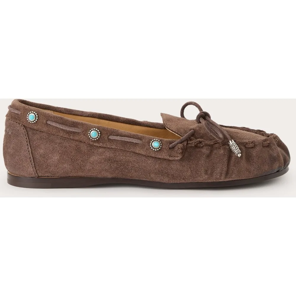 Sartore - Mocasines de ante - Sartore - FashionsVida