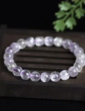 Natural 7A Kunzite 7mm-11mm Round Charm gem stone beads Stretch bracelet - Aliexpress - FashionsVida