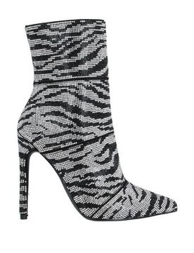Stiefelette Damen Silber 40 Damen
