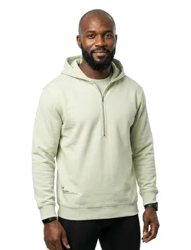 Sweat à Capuche Relax Major Almost Aqua / Melange 2XL