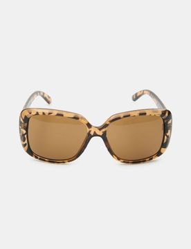 Occhiali da sole con stampa leopardata - multicolor