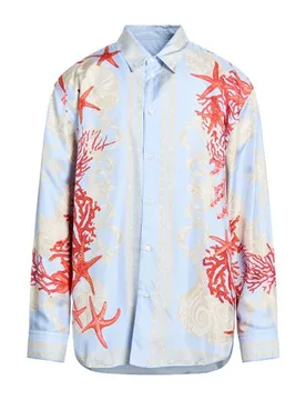 Hemd Herren Himmelblau 48 Herren - Versace - FashionsVida
