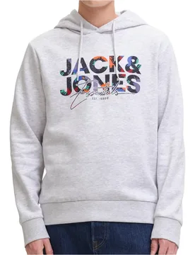 Geplas sudadera hombre Blanco (XL) - J&J - FashionsVida