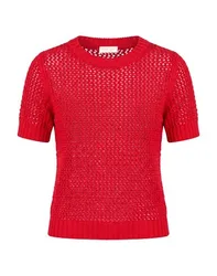 Pullover Damen Tomatenrot L,S Damen