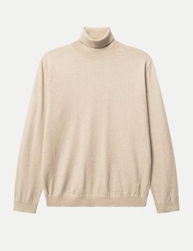 Rollkragenpullover Aris Beige XL