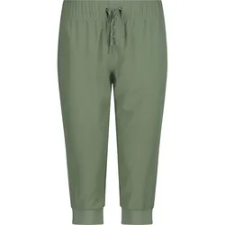 Pant Damen 3/4-Hose, grün D40