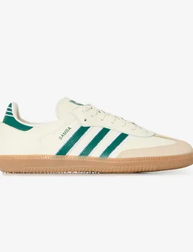 Samba Og beige/vert 38 2/3 - ADIDAS ORIGINALS - FashionsVida
