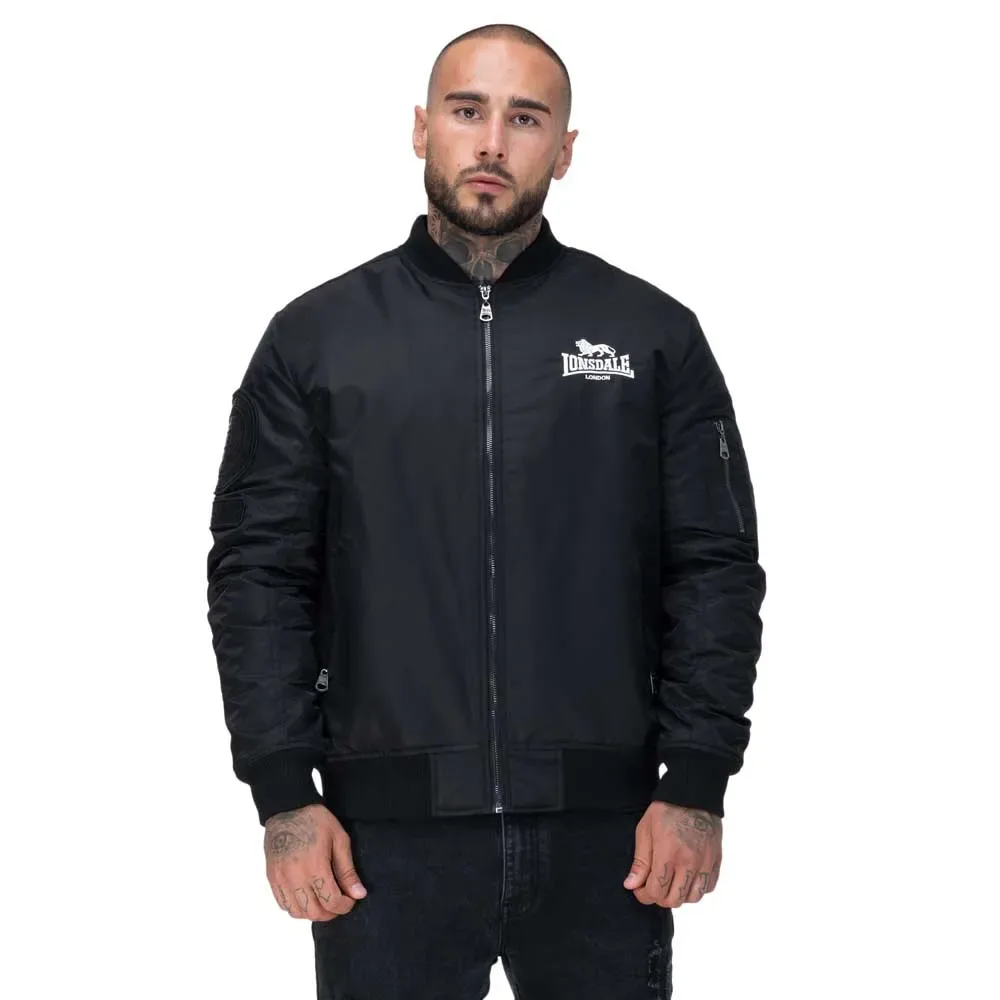 Veste Ludford Black / White M - Lonsdale - FashionsVida