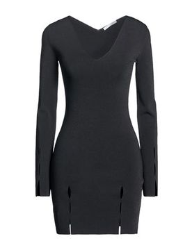 Minivestido Mujer Negro XS Mujer