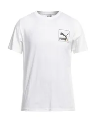 Puma T-shirts Herren Weiß S Herren