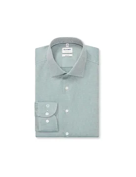 Chemise Slim Fit vert clair 45 - Olymp Level Five - FashionsVida