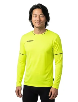 T-shirt à Manches Longues Save Fluo Yellow / Black L