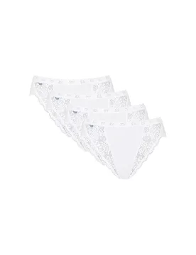 Slip TAI CHIC confezione da 4 bianco bianco 38 - Sloggi - FashionsVida