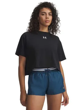 T-shirt à Manches Courtes Rival Boxy Solid Black S