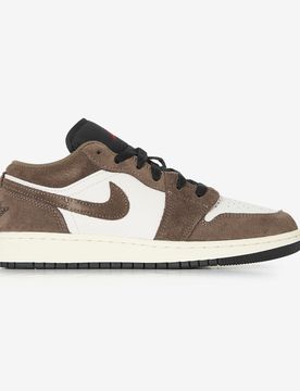 Air 1 Low Suede blanc/marron 39